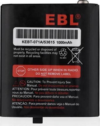 Ebl Motorola Kebt-071A/53615 3.6V 1000Mah Telsiz Pili