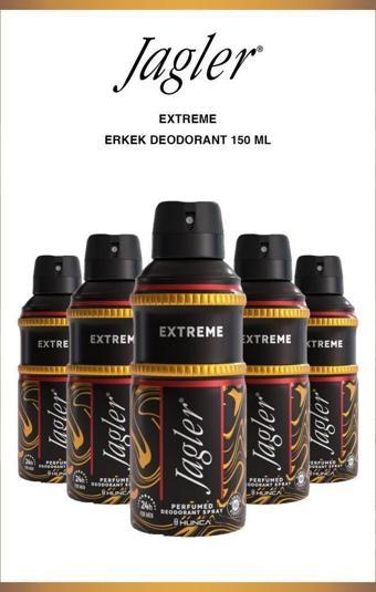 Jagler Deodorant Extreme Men 150 ml X5