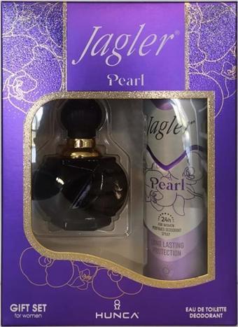 Jagler Pearl Kadın Parfüm Seti 60 ml Edt + 150 ml Deodorant