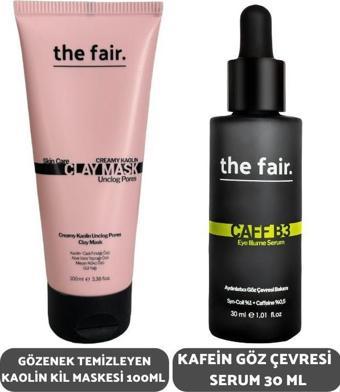 the fair. Gözenek Temizleyen Kaolin Kil Maskesi 100 ml ve Kafein Göz Çevresi Serum 30 ml