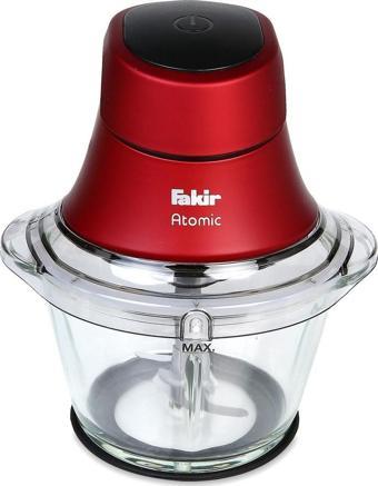 Fakir Atomic Kırmızı 600 W Cam Doğrayıcı