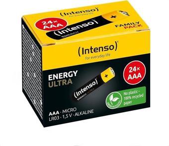 Intenso 7501814, Energy Ultra, Lr03, Aaa, 1.5volt, 24 Lü Paket, Pil