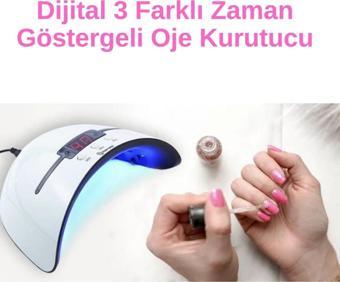 Özel Seri Zamanlayıcılı Dijital Göstergeli UV Kalıcı Otomatik Oje Kurutucu