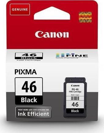 Canon PG-46 Black Siyah Mürekkep Kartuş E404-414-474 E3140