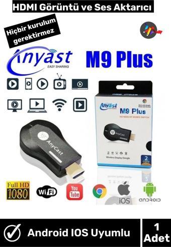 M9 Plus -4 K-wifi Ekran Tv Dongle,görüntü Aktarıcı Hdmı TV Tablet Telefon Wintoup