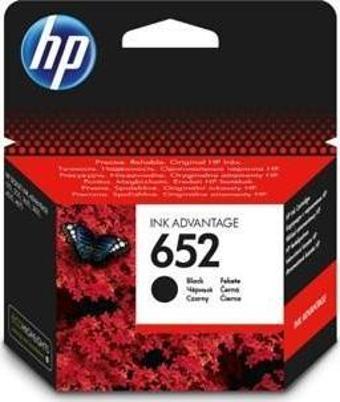 HP 652 Black Siyah Kartuş F6V25AE