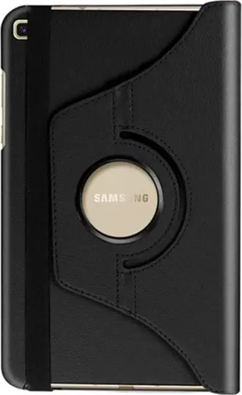 GoGoPlus Samsung P610 P615 P617 S6 Lite 360 Derece Döner Standlı Kılıf SİYAH
