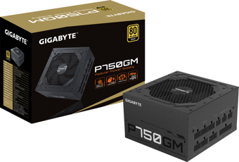 Gigabyte GP-P750GM 750W 80+ GOLD Full Modüler Japon Kapasitör Güç Kaynağı