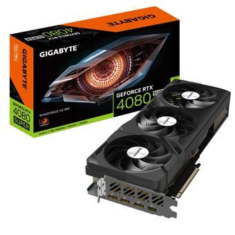 Gigabyte RTX 4080 Super Windforce V2 16GB 256 Bit GDDR6X Ekran Kartı - GV-N408SWF3V2-16GD