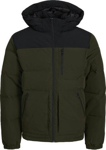 Jack & Jones 12258416 Jjeotto Puffer Jacket Sn Haki