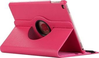 Mobax Apple Ipad 8.nesil 10.2" Kılıf Dönebilen Standlı Case A2270 A2428 A2429 A2430 Koyu Pembe