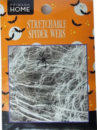 Halloween Cadılar Bayramı Dekorasyonu Esnek Örümcek Ağı Halovin Dekorasyon Ürünleri