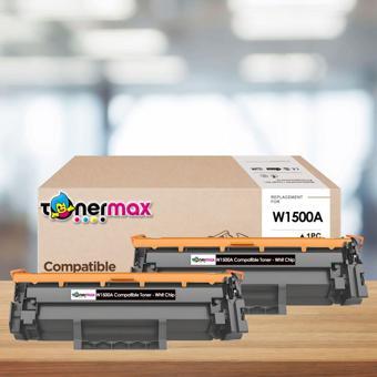 Hp W1500A Muadil Toner Çipli 2'li Paket