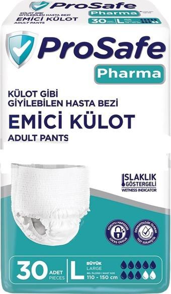 PROSAFE PHARMA EMİCİ KÜLOT LARGE 30'LU