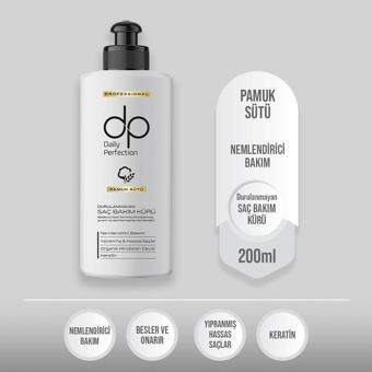 dp Daily Perfection Pamuk Sütü Durulanmayan Saç Bakım Kürü 200 ml