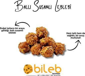 Bileb Serinhisar Bi Leblebi'De Bana Ballı Susamlı Leblebi 400 Gr