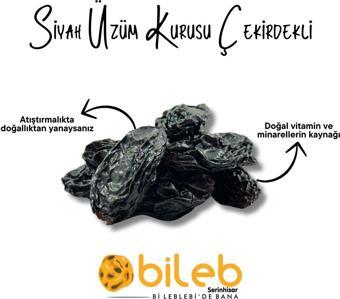 Bileb Serinhisar Bi Leblebi'De Bana Siyah Üzüm Kurusu Çekirdekli 1 Kg