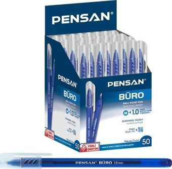 Pensan Büro 1.0mm Mavi 50li Tükenmez Kalem 2270