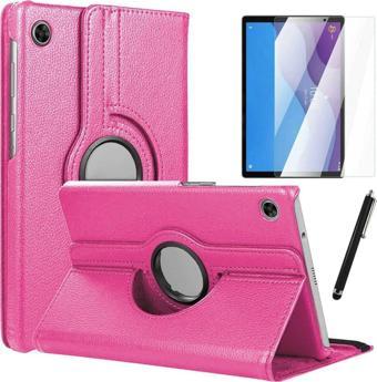GoGoPlus Lenova M10 Hd Uyumlu Tb-x306f Kılıf Dönebilen Standlı Tablet Kılıfı + Ekran Koruyucu + Kalem