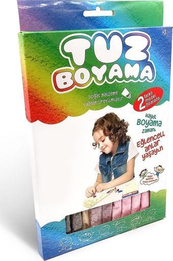 Kutulu Jenerik 2'li Tuz Boyama , Eğitici Aktivite , Kum Boyama Oyunu KB-392