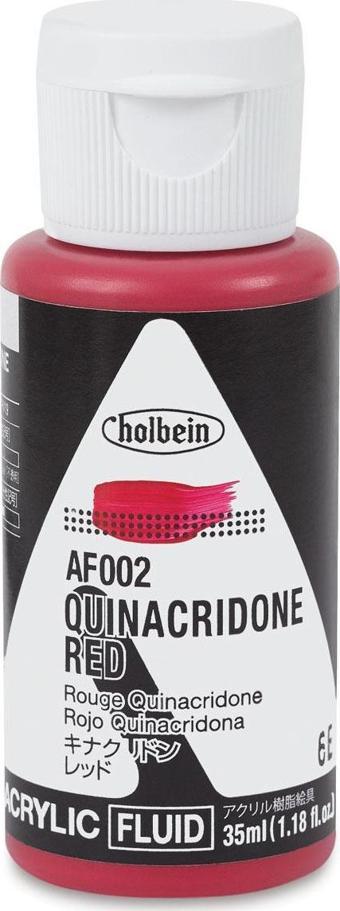 Holbein Akrilik Mürekkep 35ml Seri D - AF002 Quinacridone Red