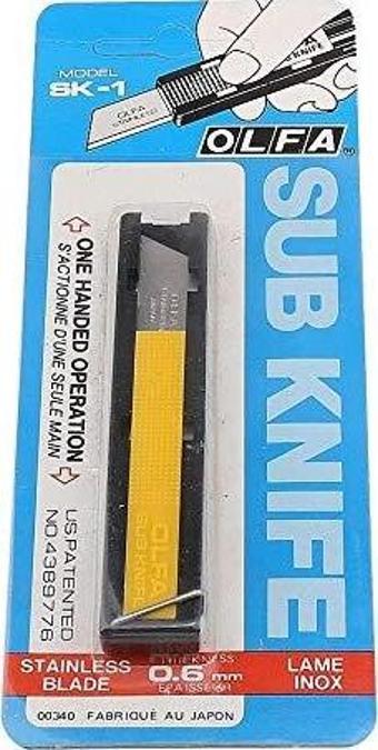 Olfa Maket Bıçağı Sk-1 / 6mm