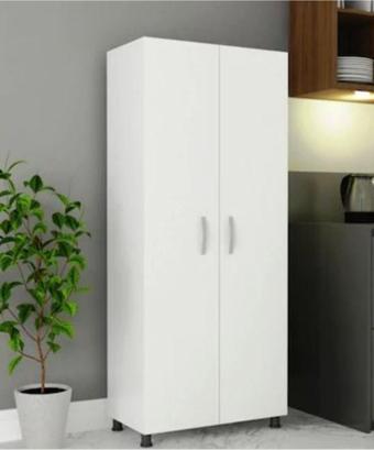 Zerka Concept Pera Tamamı Mdf Çok Amaçlı 4 Bölmeli Mutfak Banyo Dolap Kitaplık