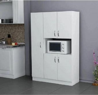 Zerka Concept Sena 5 Kapaklı Çok Amaçlı Dolap Mikrodalga Mini Fırın Dolap