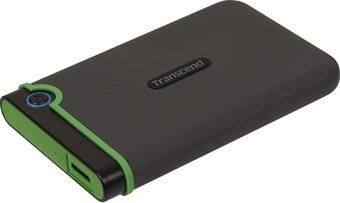 Transcend TS2TSJ25M3G 2TB 2.5" USB 3.1 StoreJet M3 Antişok Slim Taşınabilir Disk