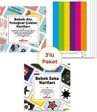 Bebek Zeka Kartları & Aylık Çekim Kartları Ve Sticker Seti