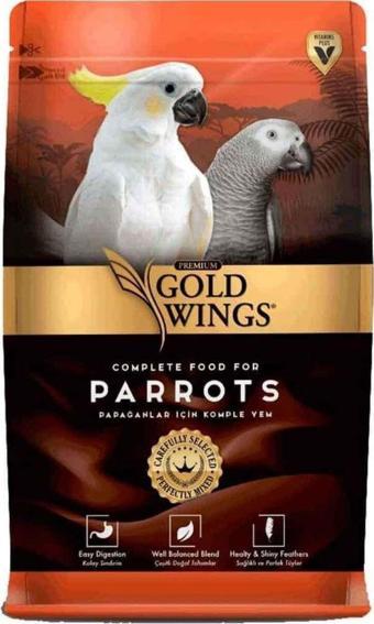 Gold Wings Premium Papağan Yemi 1 Kg