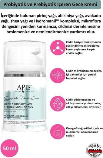 Probiyotik ve Prebiyotik Gece Kremi - 50ml