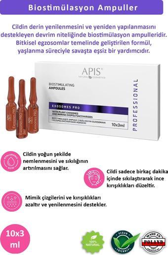 Yaşlanma Karşıtı EXOSOMES PRO Bitkisel Ampul 10 x 3ml