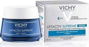 Liftactiv Supreme Night Kırışıklık Karşıtı Gece Bakım Kremi 50 ml