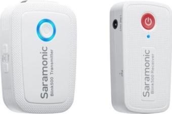Saramonic Blink 500 B1 Beyaz Kablosuz Yaka Mikrofonu Sistemi (Txw Rxw)