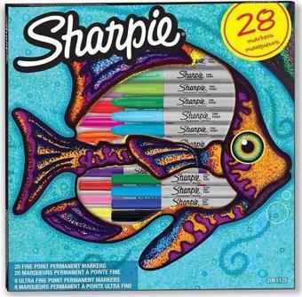 Sharpie Balık 28li Permanent Markör Kalem Seti 2061125