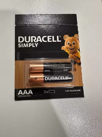 DURACELL LR03/MN2400 AAA İNCE KALEM PİL İKİLİ