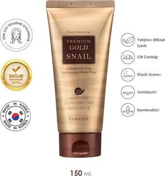 Mbl Teresia Gold & Snail Özü İçeren Akne Ve Gözenek Karşıtı Temizleyici Köpük 150 Ml