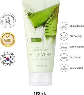 Mbl Teresia Yatıştırıcı Ve Nemlendirici %100 Saf Aloe Vera Içeren Temizleyici Köpük 150Ml