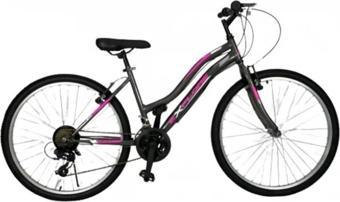 ÜMİT 2434 EXPLORER KADIN DAĞ BİSİKLETİ V 24 JANT 21 VİTES SİYAH PEMBE