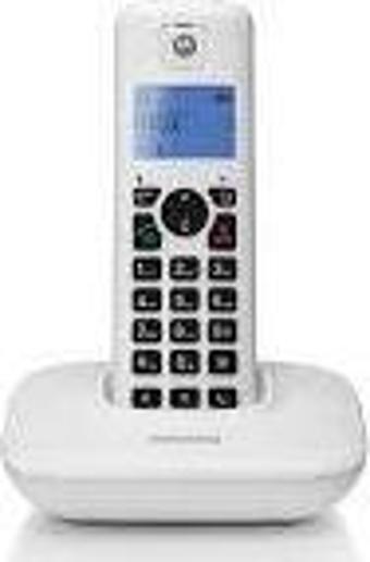 Motorola T401+ Beyaz Handsfree Telsiz Dect Telefon