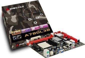 Biostar A780L3B DDR3 SATA3 PCIe 16X v2.0 AM3 mATX Anakart