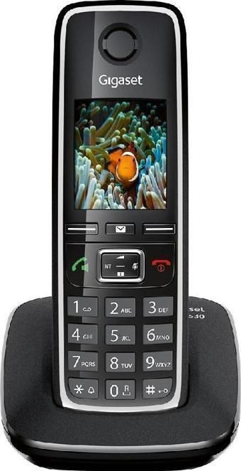 GİGASET C530 IP Siyah Telsiz Telefon Işıklı Ekran 200 Rehber