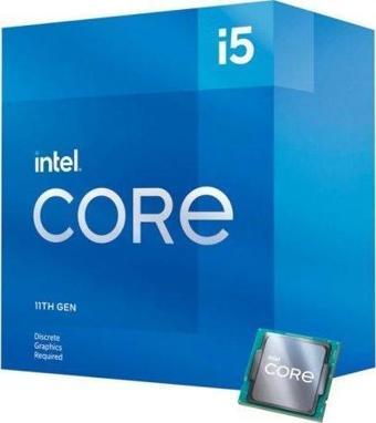 Intel Core i5-11400F 2.60GHz 6 Çekirdek 12MB Önbellek Soket 1200 İşlemci