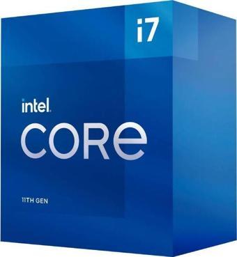 Intel Core i7 11700 2.5GHz 16MB Önbellek 8 Çekirdek 1200 14nm Kutulu Box İşlemci (Fanlı)