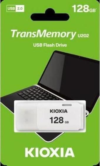 Kioxia 128GB U202 Beyaz Usb 2.0 Bellek