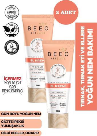 Bee'o Apicare El Krem 50 ml 2 Adet