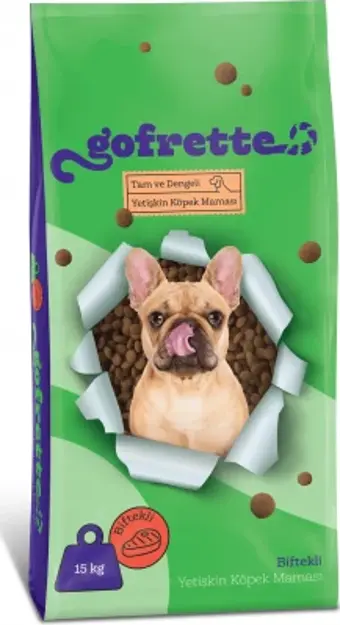 Gofrette Biftekli Yetişkin Köpek Maması 15 Kg