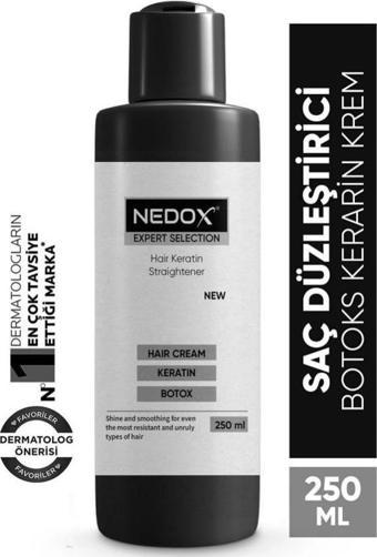 NEDOX Saç Düzleştirici,şekillendirici Keratin Botoks Krem 250 ml