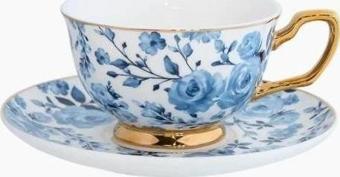 Cristina Re Teacup & Saucer Charlotte Blue